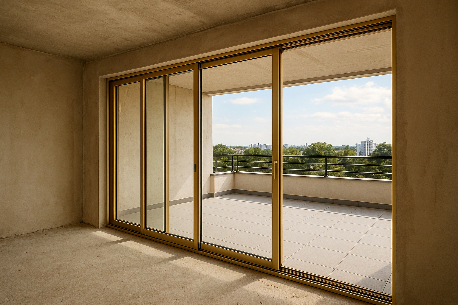 Vidraçaria com box de banheiro e guarda-corpo em Belo Horizonte